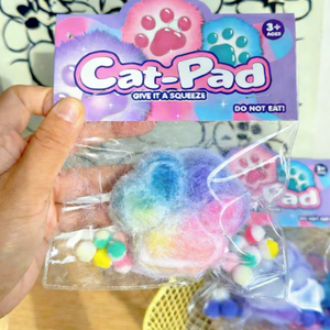 Jouets en silicone à presser géants et mignons en forme de patte de chat, à récupération lente, outil de réduction de la pression, jouets anti-stress moelleux de dessin animé, vente en gros - Product Image 4