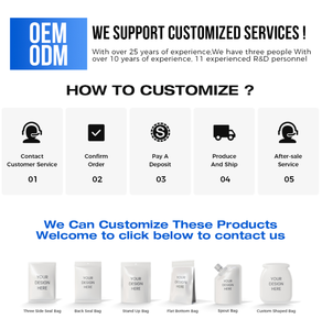 Rò rỉ bằng chứng Bán buôn túi nhựa thân thiện với môi cấp thực phẩm đứng lên bao bì túi cho thực phẩm và đồ uống - Product Image 5