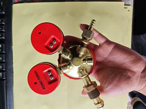 Kinton Manómetro Acetileno Propano Argón Nitrógeno O2 CO2 Regulador de gas para la venta - Product Image 2