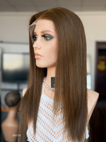 SHY 13x5 HD Lace Front Wig Cheveux Humains Bruts Balayage Lisse Pré-Plucké Perruque Effet Complet Usine OEM ODM