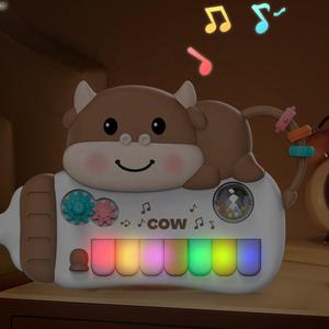 <span class=keywords><strong>Piano</strong></span> pour bébé, clavier sensoriel, éducation précoce, orgue musical, jouet électronique en plastique, son d'animal, <span class=keywords><strong>piano</strong></span> électronique - Product Image 4