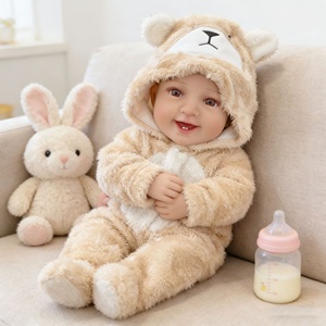 Bambola Reborn in Vinile da 17 Pollici, Simulazione Realistica, per Compagnia di Bambini 4-6 Anni, Vendita Calda Transfrontaliera all'Ingrosso - Product Image 1