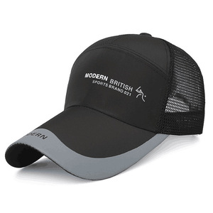 Modern British Sports Brand Mesh Baseball Cap Adjustable Breathable Unisex Summer Sun Protection Hat - Product Image 1