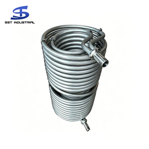 Nouveau design échangeur de chaleur à tube 304, serpentin en acier inoxydable, bobine spirale SS316L pour réservoir d'eau - Product Image 2