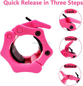Colliers de serrage pour barres de <span class=keywords><strong>musculation</strong></span> 2 pouces à dégagement rapide pour haltères, entraînement, fitness et <span class=keywords><strong>musculation</strong></span> - Product Image 3