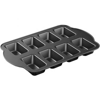 Vente en gros de moules à pâtisserie en acier au carbone antiadhésif, moule à pâtisserie rond rectangulaire personnalisé, plateau de cuisson de cuisine, moule à biscuits, moule à cupcakes pour four