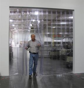 <span class=keywords><strong>Cortinas</strong></span> Transparentes de PVC Transparente de 20 cm de Ancho, 3 m de Largo, 2 mm de Grosor, Tiras <span class=keywords><strong>para</strong></span> Cuartos Fríos, con Ojales, <span class=keywords><strong>para</strong></span> Sombreado - Product Image 5