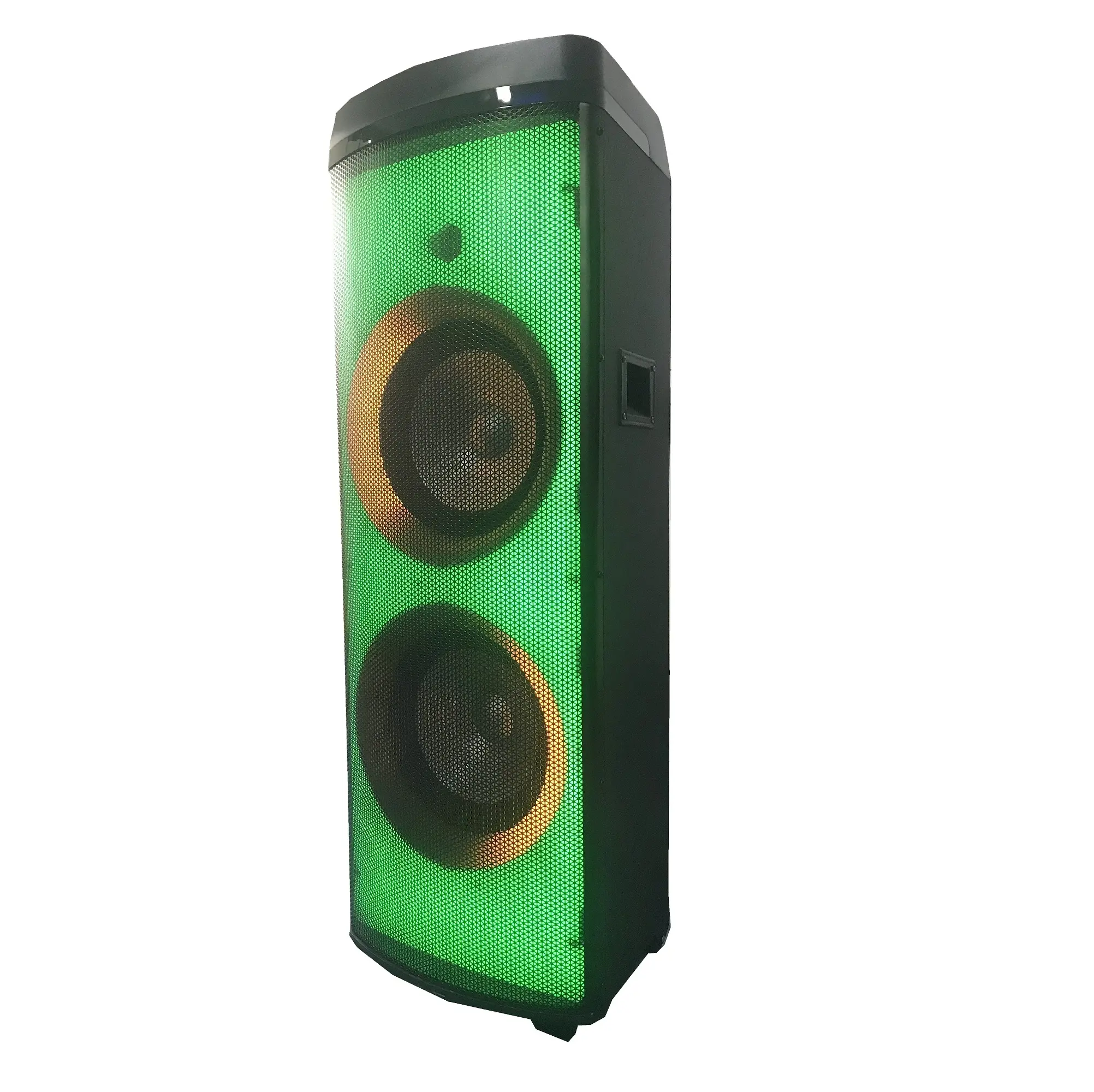 OEM speaker factory double 10 inch flame speaker with tws,aux,audio,fm,usb,wireless connection