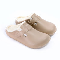 Chaussons plats confortables en EVA pour l'intérieur, sabots, mules, doux, respirants, légers, antidérapants pour l'hiver