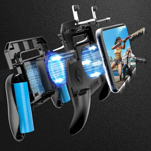 SR 2000mAh Mobile Power <span class=keywords><strong>Joystick</strong></span> & Game Controller Trigger Ventilador de refrigeración para PUBG Compatible con iPhone y <span class=keywords><strong>Android</strong></span> - Product Image 5