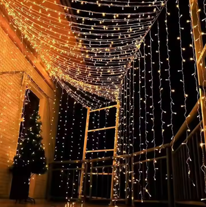 Wholesale Outdoor Waterproof <strong>LED</strong> Curtain <strong>Strings</strong> <strong>for</strong> Holiday Lighting <strong>Festival</strong> Decorative <strong>Light</strong> - Product Image 5