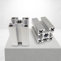 Usine de profilés en aluminium véritable, profilés industriels extrudés 5050, prix bas, divers services d'assemblage de cadres