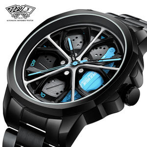 SVJ <span class=keywords><strong>2058</strong></span> hommes voiture roue montres sport voiture montres étanche Sport jante moyeu roue montre-bracelet voiture Quartz hommes montres Relogio - Product Image 2