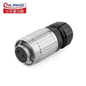 Spina e presa impermeabili IP68 con 2 Pin più di <span class=keywords><strong>12</strong></span> <span class=keywords><strong>Volt</strong></span> cavi <span class=keywords><strong>connettori</strong></span> per l'alimentazione - Product Image 3