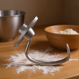 IAGREEA Gancho Amasador de Acero Inoxidable de 4.5-5 Cuartos para Batidora KitchenAid con Cabezal Inclinable - Product Image 2