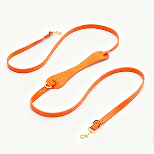 Correa para Perro de Cuero PU con Acolchado en el Hombro, Correa Cruzada Manos Libres para Perros Grandes - Product Image 3