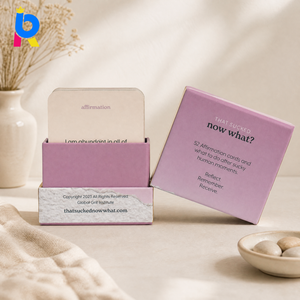 Tarjetas de Afirmación de Recuperación de la Sobriedad Personalizadas Premium para Apoyo a la Adherencia, Cartulina con Laminado Mate, Ecológicas, Envío Rápido - Product Image 3