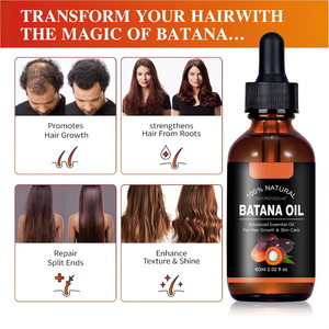 <span class=keywords><strong>Huile</strong></span> capillaire Batana 60 ml 100 % pure, nourrissante pour <span class=keywords><strong>cheveux</strong></span> secs et crépus, épaississante, favorisant la croissance – Vente en gros OEM/ODM - Product Image 3