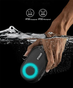 Bathroom Pool Party Speakers Colorful LED Atmosphere Light Waterproof Portable Wireless Bluetooth Mini Outdoor Speaker - Product Image 2