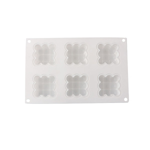 6-Cavity <b>Silicone</b> Mousse Cake Mold Ball Shape For DIY Dessert <b>Baking</b> And Candle Making 23.8x15.2x5.2 Cm Dishwasher Safe - Product Image 4