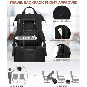 Mochila de Viaje para Portátil de Alta Calidad de Fábrica BSCI, Bolsa para Portátil de Negocios, Mochilas de Diseño Personalizado para Mujeres y Hombres - Product Image 2