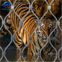 Cage pour animaux en treillis métallique en acier inoxydable, résistance élevée, barrière de sécurité pour volailles et jardin