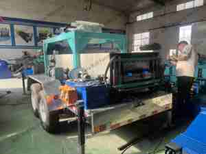 Macchina per la produzione di lastre per tetti in alluminio, - Product Image 5