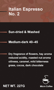 Micro Coffee <span class=keywords><strong>Meilleurs</strong></span> <span class=keywords><strong>Grains</strong></span> de Café Commerciaux Mélange Espresso Torréfaction Moyenne Foncée Super Crémeux <span class=keywords><strong>Grains</strong></span> Entiers Micro Coffee Arabica Robusta Sachet - Product Image 2