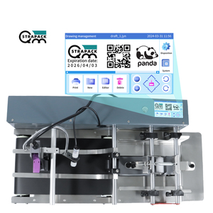 طابعة نافثة للحبر صغيرة سريعة المذيبات الحبر النص الطباعة البلاستيكية بطاقات الكرتون المعدنية المستخدمة حالة الترميز آلة - Product Image 5