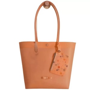 Transparent Jelly Tote Bag Detail Factory Direct Women Fashion Large Capacity Shoulder <strong>Handbag</strong> for <strong>Summer</strong> - Product Image 5