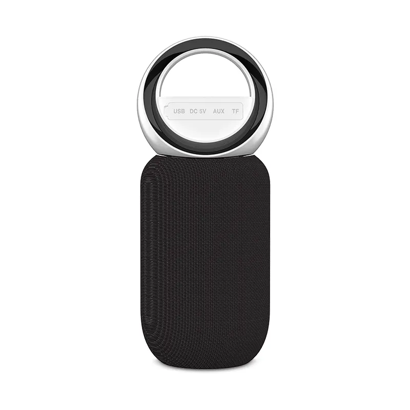 SING-E ZQS1323 Macaroon kain Mini tahan air nirkabel Bluetooth speaker ponsel aksesoris speaker portabel
