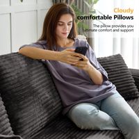 Ensemble de meubles compressés sous vide pour salon, canapé moderne en emballage en boîte, vente en gros, canapé convertible en forme de L, canapé-lit sectionnel
