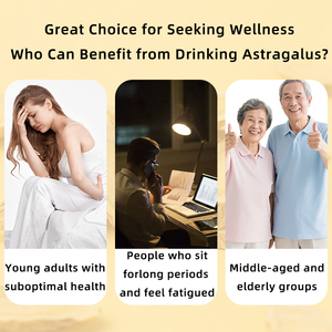 Tranches de racine d'astragale, tisane à base de plantes, herbe chinoise, racine d'astragale membranaceus en stock, tranches séchées d'astragale - Product Image 5