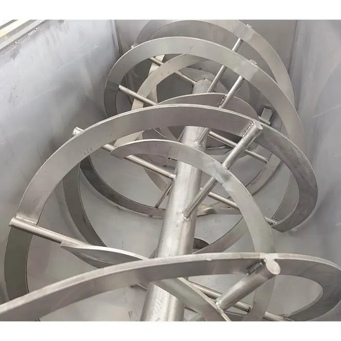 300-10000L stainless steel mixing machine horizontal double ribbon mixer spices mixing blender