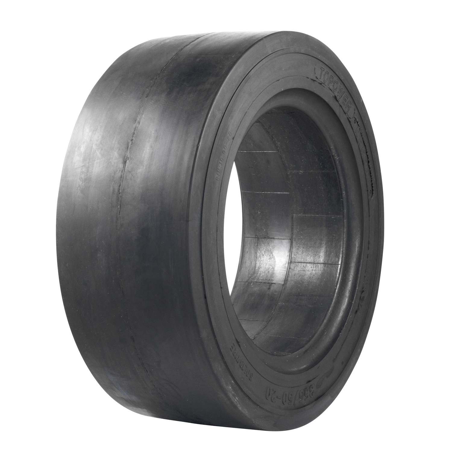355/50-20 Press-on Solid Tyre Industrial Rubber Slag Pot Carrier/Trailer Tire
