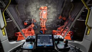 Foreuse hydraulique intelligente DT923i à deux flèches pour le forage de tunnels sans points aveugles avec moteur diesel pour la construction - Product Image 3