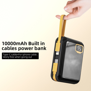 Cargador Portátil 2 en 1, Carga Rápida PD22.5W, Batería Externa de Emergencia de 10000 mAh con Cables - Product Image 2