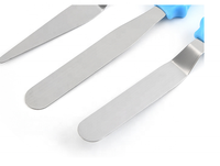 Outil de cuisson domestique en acier inoxydable, spatule de décoration pour gâteaux au beurre, pièces
