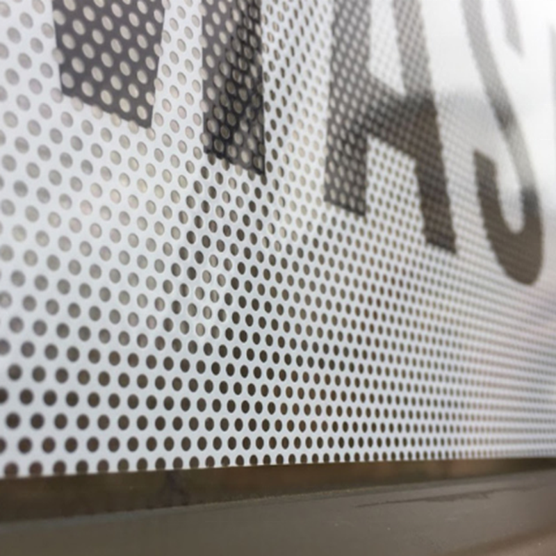 Перфорированная виниловая пленка одностороннего видения JoySign