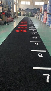 Tapis en rouleau pour solutions gazonnées, piste de luge portable en gazon artificiel avec logo personnalisé pour usage en salle de sport - Product Image 4