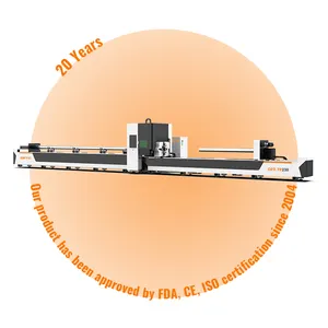 SuperCUTTER | máquina de corte a laser de chapa metálica de alta precisão, máquina de corte de fibra de tubo redondo quadrado