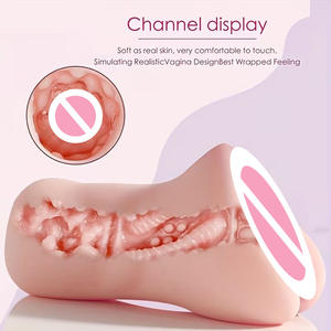 1 adet Xingse TPE Erkek Seks Bebekleri Gerçekçi 3D Kanallar Taşınabilir ve Hafif Vajina Gerçekçilik Çiftler için Seksi Yetişkin Oyuncakları - Product Image 2