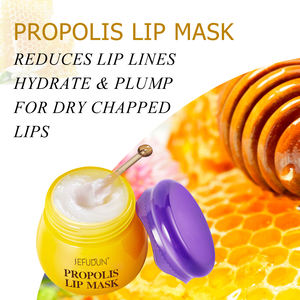 SEFUDUN, venta al por mayor, propóleo, cuidado de <span class=keywords><strong>labios</strong></span>, máscara, crema, hidratante <span class=keywords><strong>nocturna</strong></span>, máscara de <span class=keywords><strong>labios</strong></span>, contenedor, tarro de máscara de <span class=keywords><strong>labios</strong></span> <span class=keywords><strong>para</strong></span> dormir - Product Image 4