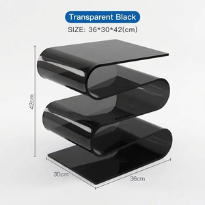 Mesa de Centro Moderna de Acrílico, Multifuncional, Color Personalizado, Marca HC, <span class=keywords><strong>Muebles</strong></span> para Sala de Estar, Venta al Por Mayor en China - Product Image 6