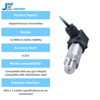 Capteur de pression d'air industriel allemand de type négatif I2C pour transmetteur IP GPL Mpa-1