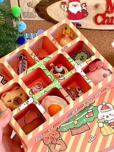 Boîte <span class=keywords><strong>cadeau</strong></span> <span class=keywords><strong>de</strong></span> Noël en carton blanc, boîte mystère pour enfants avec séparateurs, boîte surprise vide faite <span class=keywords><strong>maison</strong></span> pour anniversaire - Product Image 5