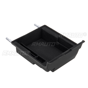 Boîte de rangement centrale pour Tesla Model 3 Model Y 2021 2022 avec trou pour câble USB, design accoudoir, boîte de rangement pour console centrale - Product Image 3