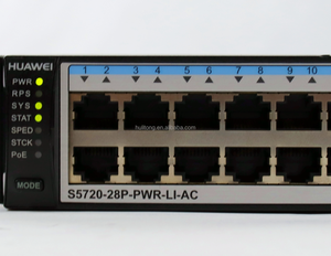Hot bán 24 PoE + 10/100/1000BASE-T cổng S5720-28TP-PWR-LI-ACL mạng thông minh định tuyến sợi quang Quản Lý chuyển đổi với QoS SNMP - Product Image 2