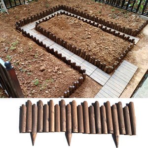 DD1977 extérieur bois bordure paysage clôtures rouleau décoratif printemps Patio piquet chemin cours arbre clôtures jardin bordure - Product Image 3