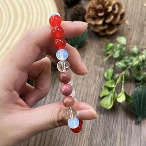 Bracelet en pierre naturelle avec perles de verre colorées, pour une mentalité d'abondance, partenaire logistique fiable pour les grossistes, regroupement de produits - Product Image 1